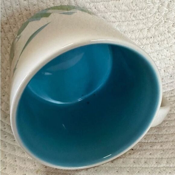 STARBUCKS Green White Blue SEATTLE "You Are Here" Series 2013 Coffee Mug 14 oz - Picture 3 of 4